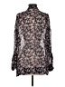 ALLSAINTS Floral Black Long Sleeve Blouse Size S - photo 2