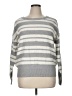 Vince Camuto Stripes Gray Pullover Sweater Size XL - photo 1