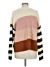 Truly Madly Deeply Color Block Ivory Pullover Sweater Size M - photo 2