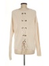 Lucky Brand 100% Cotton Solid Ivory Pullover Sweater Size M - photo 2