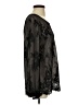 Gold Hawk 100% Nylon Black Long Sleeve Blouse Size XS - photo 4
