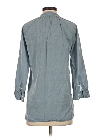 J.Crew 3/4 Sleeve Button-Down Shirt (view 2)