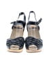 Swedish Hasbeens Blue Heels Size EU 38 - photo 2