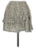 Japna 100% Rayon Animal Print Silver Casual Skirt Size M - photo 1