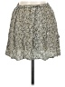 Japna 100% Rayon Animal Print Silver Casual Skirt Size M - photo 2