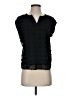Papermoon 100% Polyester Black Short Sleeve Blouse Size XS (petite) - photo 1