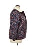 Talbots 100% Polyester Print Blue Jacket Size XL - photo 4