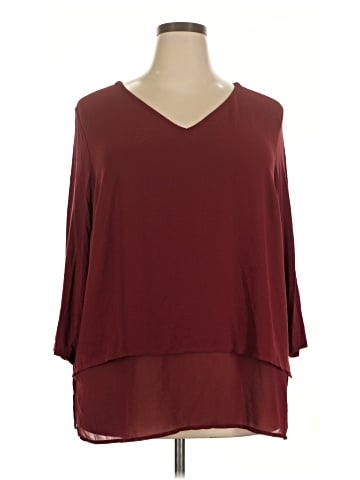 MICHAEL Michael Kors 3/4 Sleeve Blouse (view 1)