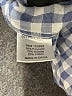 Sweet Salt Checkered-gingham Blue Long Sleeve Blouse Size XS - photo 8