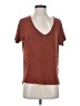 ABound Brown Short Sleeve Top Size S - photo 1