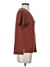 ABound Brown Short Sleeve Top Size S - photo 4