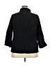 JM Collection Solid Black Jacket Size 20 - photo 2