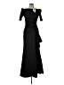Xscape Black Cocktail Dress Size 10 - photo 1