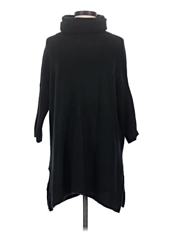 Aqua Cashmere Pullover Sweater (view 1)