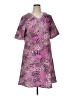 Unbranded 100% Polyester Animal Print Pink Casual Dress Size XL - photo 1