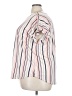 AUW Stripes Ivory Short Sleeve Blouse Size 3X - photo 5