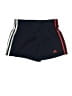 Adidas 100% Polyester Color Block Blue Athletic Shorts Size 8 - photo 1