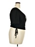 Shein Curve Black Short Sleeve Top Size 20 Plus (4) - photo 4