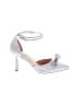 Assorted Brands Silver Heels Size 9 - photo 1