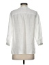 Talbots 100% Linen Ivory 3/4 Sleeve Blouse Size S - photo 2