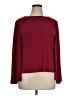 IMAN Burgundy Long Sleeve Top Size XL - photo 1