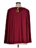 IMAN Burgundy Long Sleeve Top Size XL - photo 2