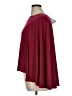 IMAN Burgundy Long Sleeve Top Size XL - photo 5