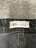Zara 100% Cotton Black Jeans Size 14 - photo 4