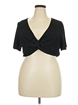 Shein Curve Short Sleeve Top