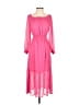 Sofia Jeans by Sofia Vergara Pink Casual Dress Size XS - photo 1