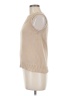 Halogen 100% Cotton Tan Sleeveless Top Size M - photo 5