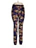 Lularoe Print Purple Leggings Size 1X (Tall & Curvy) - photo 1