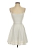 Eclipse 100% Polyester Stars White Cocktail Dress Size XS - photo 1