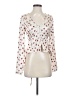 Free People 100% Polyester Ivory Long Sleeve Blouse Size XS - photo 1