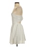 Eclipse 100% Polyester Stars White Cocktail Dress Size XS - photo 5