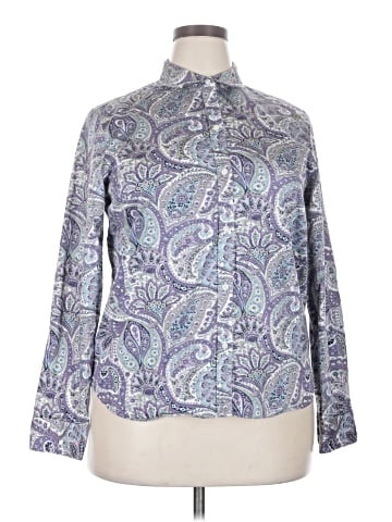 Chaps Long Sleeve Blouse (view 1)