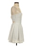 Eclipse 100% Polyester Stars White Cocktail Dress Size XS - photo 4