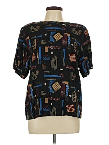 Sag Harbor Short Sleeve Blouse (view 1)