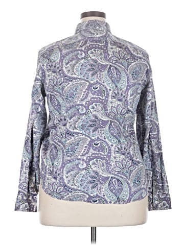 Chaps Long Sleeve Blouse (view 2)