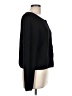 Quince 100% Wool Black Cardigan Size L - photo 4