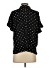 Uniqlo Polka Dots Black Short Sleeve Blouse Size S - photo 2