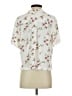 Levi's 100% Viscose Floral Ivory Short Sleeve Blouse Size XS - photo 2