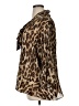 Allison Taylor 100% Polyester Animal Print Brown Long Sleeve Blouse Size 1X - photo 5