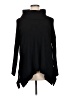 Linda Matthews Black Turtleneck Sweater Size L - photo 1