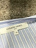 Gerard Darel 100% Tencel Stripes Blue 3/4 Sleeve Button-Down Shirt Size 4 (36) - photo 7