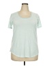 Lands' End Teal Short Sleeve T-Shirt Size 18 - photo 1