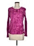 Bleu Purple Long Sleeve Blouse Size M - photo 1