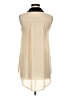 Hearts... 100% Polyester Tan Sleeveless Blouse Size M - photo 2