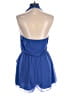 Bongo 100% Polyester Solid Blue Romper Size L - photo 2