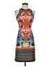 Dream Daily Graphic Blue Cocktail Dress Size S - photo 1